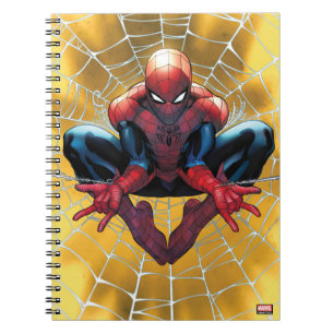 Carnet Spider-Man   Assis Dans Une Toile