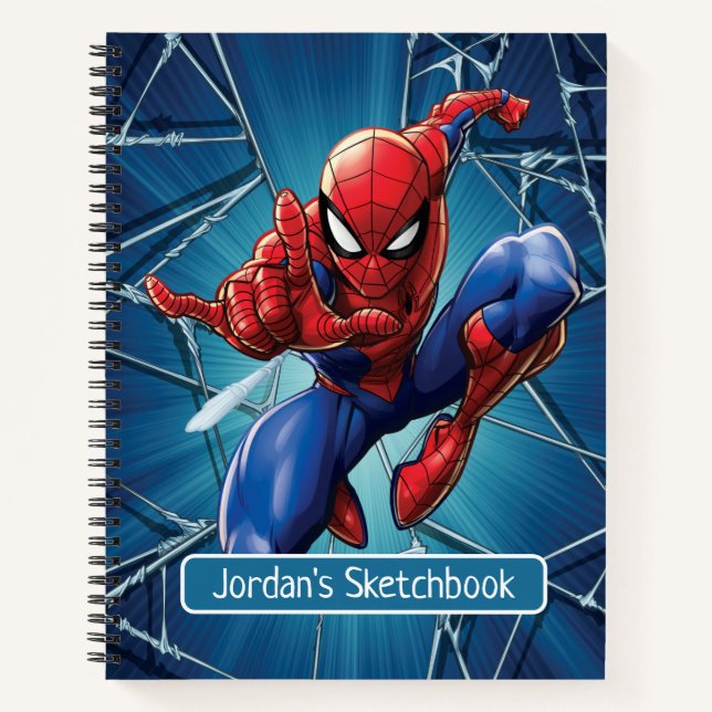 Carnet Spider-Man | Tirage Web (Devant)