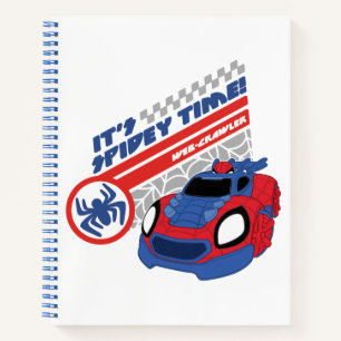 Carnet Spidey Conduisant son Web-Crawler