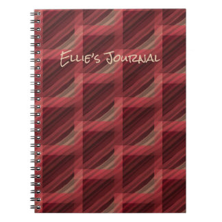 Carnet Spiral Abstrait personnalisé