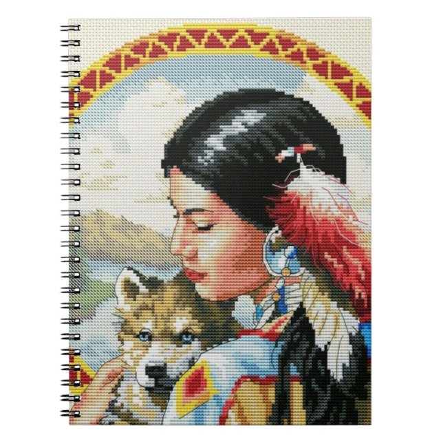 Carnet Spiral Amérindien (Devant)