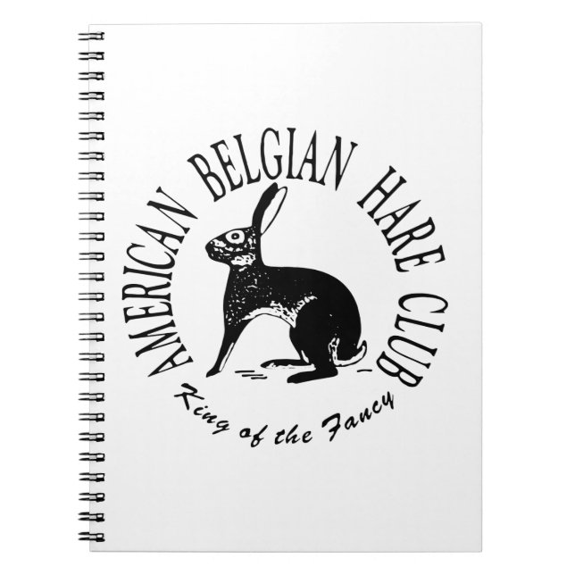 Carnet spiral avec logo ABHC (Devant)