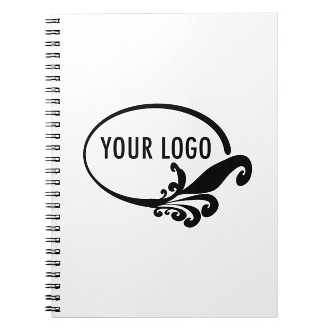 Carnet Spiral avec logo d'entreprise personnalisé (Devant)