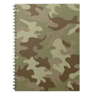 Carnet spiral Camouflage