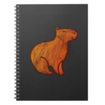 Carnet Spiral Capybara