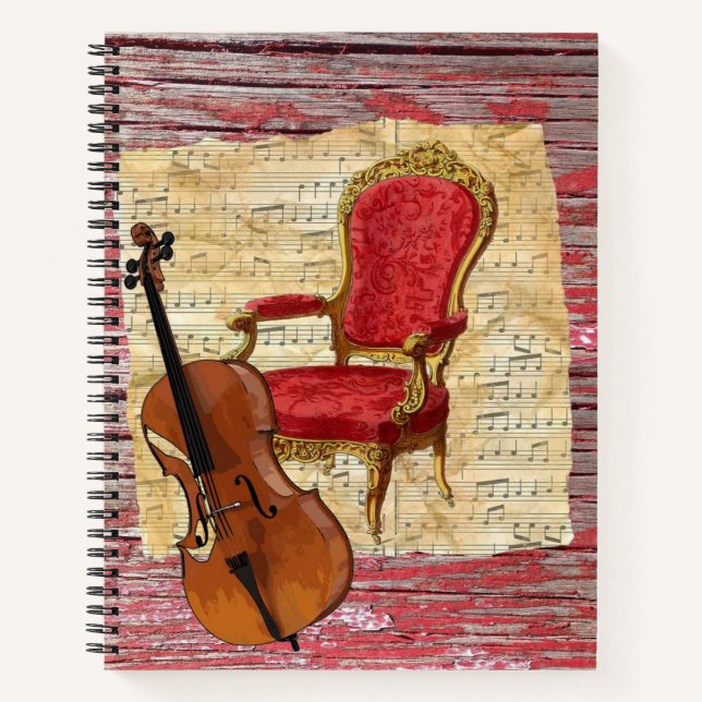 Carnet spiral Cello Victorian (Devant)
