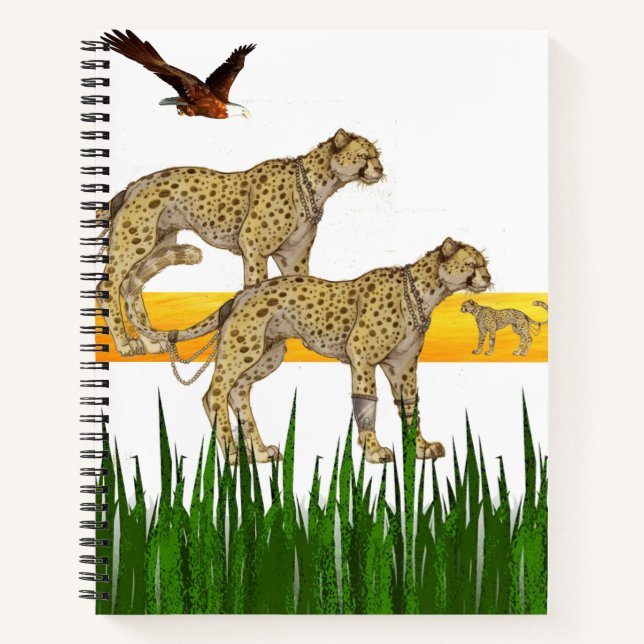 Carnet Spiral Cheetah (Devant)