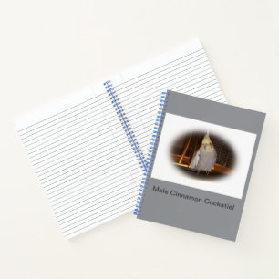 Carnet spiral Cockatiel