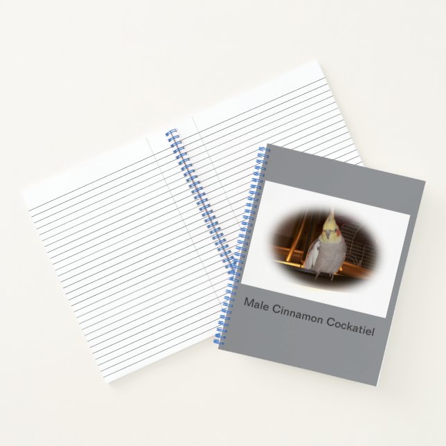 Carnet spiral Cockatiel (Intérieur)