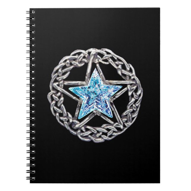 Carnet Spiral Crystal Star (Devant)