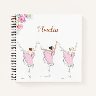 Carnet spiral de Ballerina