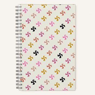 Carnet spiral de bonbons d'Halloween