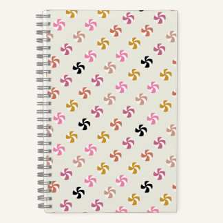Carnet spiral de bonbons d'Halloween