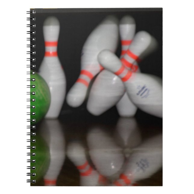 Carnet spiral de Bowling (Devant)