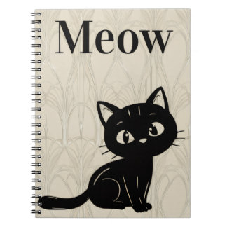 Carnet spiral de chat