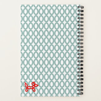 Carnet Spiral de Chien à Balle personnalisé