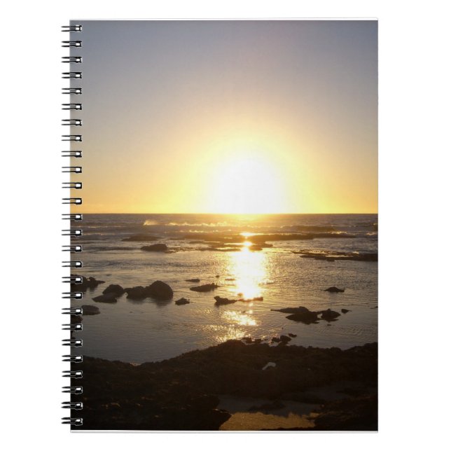 Carnet spiral de Kalbarri Beach Sunset (Devant)