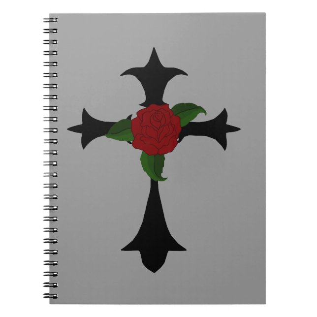 Carnet spiral de la Croix Tribale Noire (Devant)