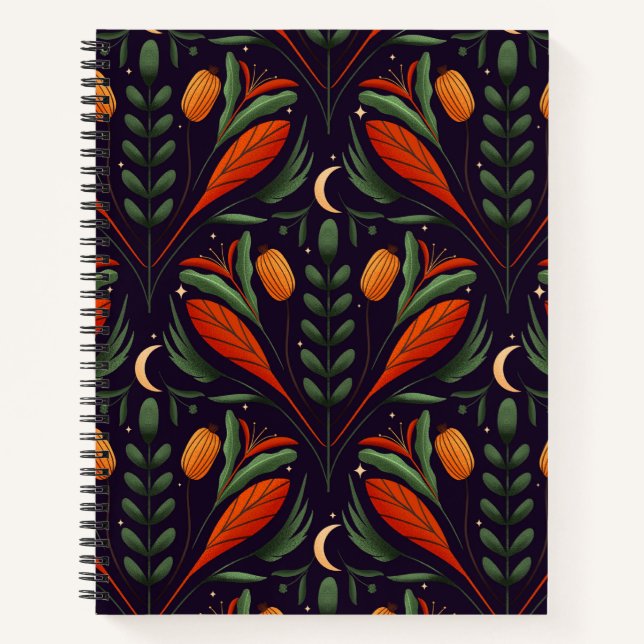 Carnet spiral de la récolte noire (Devant)