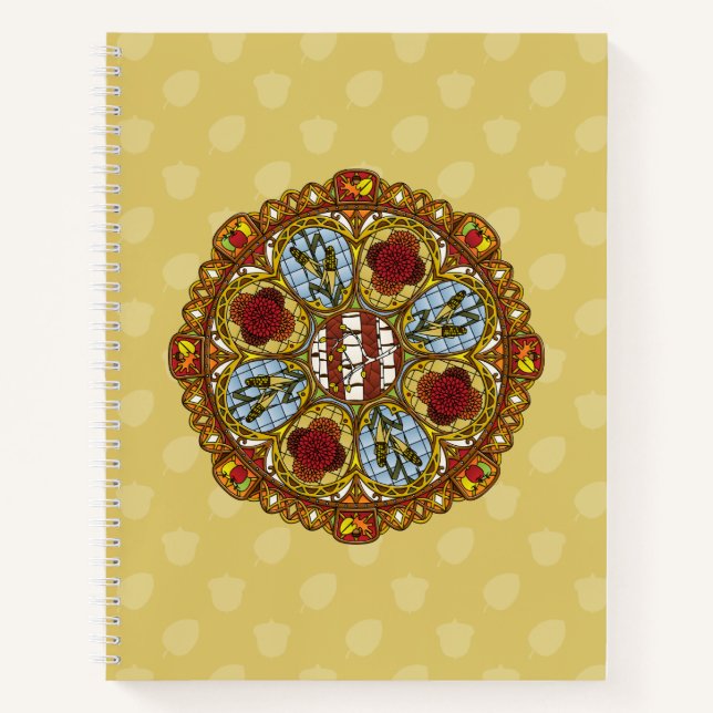 Carnet spiral de l'automne nouveau (Devant)