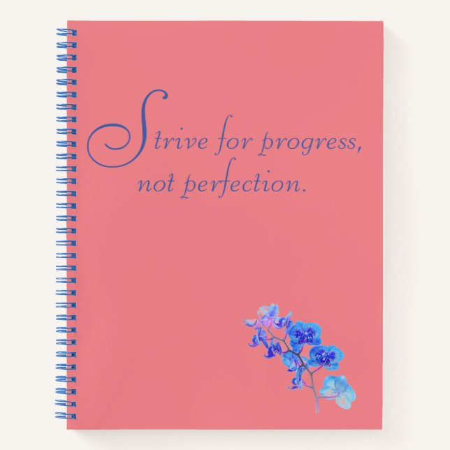 Carnet spiral de progression (Devant)