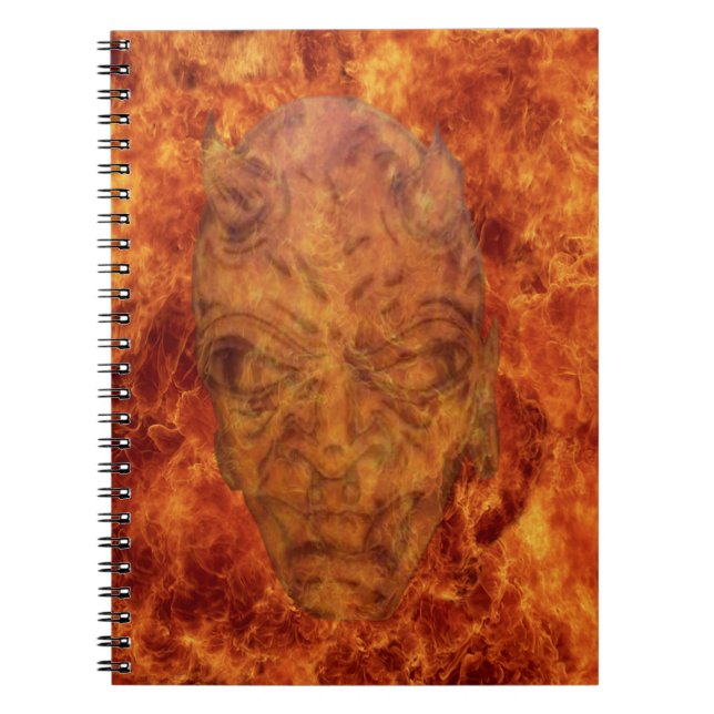 Carnet Spiral Demon Fire (Devant)