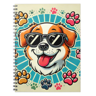 Carnet spiral des pattes et des nuances