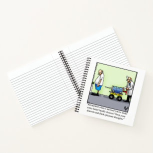 Carnet spiral d'Humour Médicale