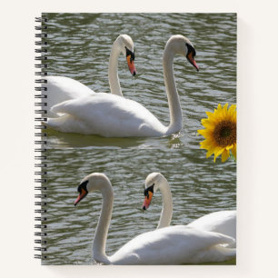 Carnet spiral floral