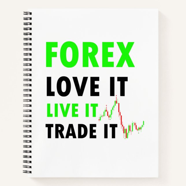 Carnet Spiral Forex Trader (Devant)