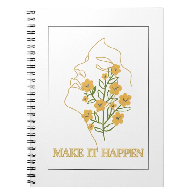 Carnet spiral inspirant (Devant)