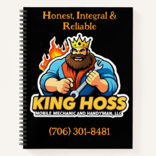 Carnet Spiral King Hoss