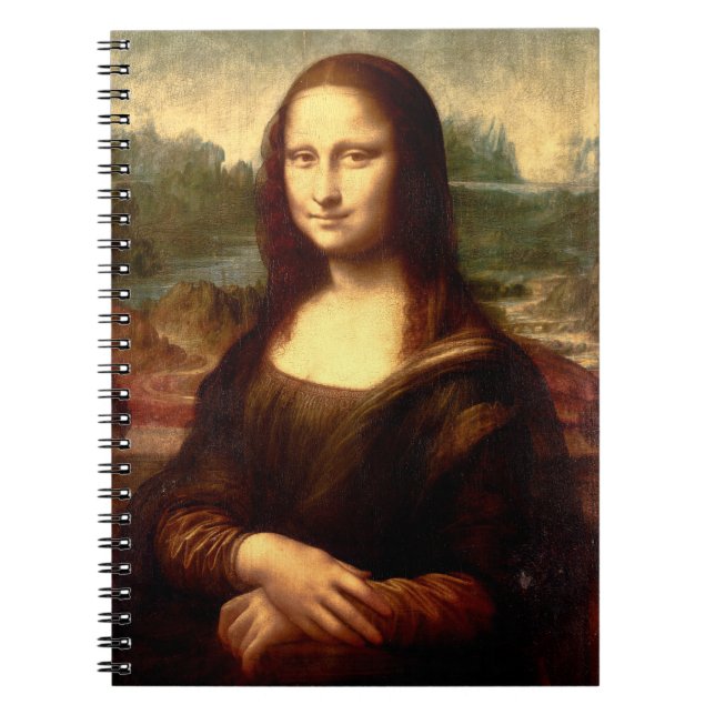 Carnet spiral Mona Lisa (Devant)
