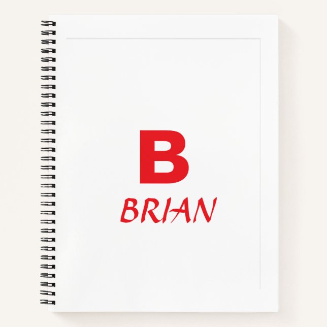 Carnet Spiral Notebook (Devant)