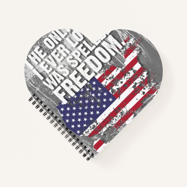 Carnet Spiral Notebook – Freedom Job (Devant)