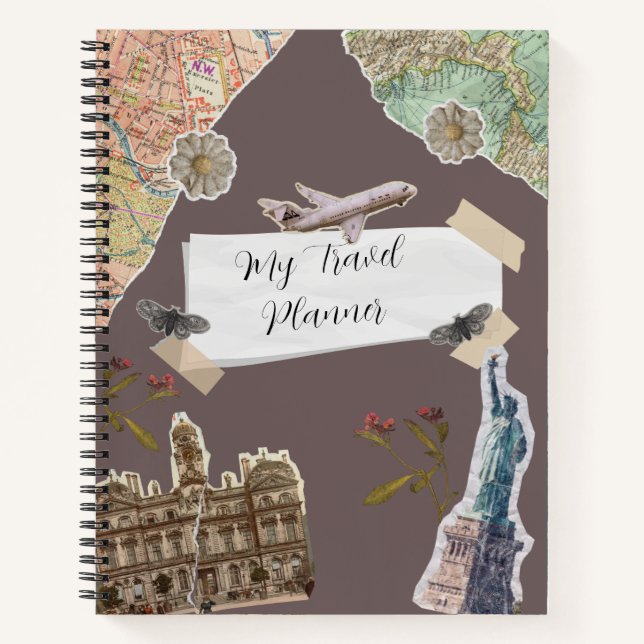 Carnet Spiral Notebook, Planner, (Devant)