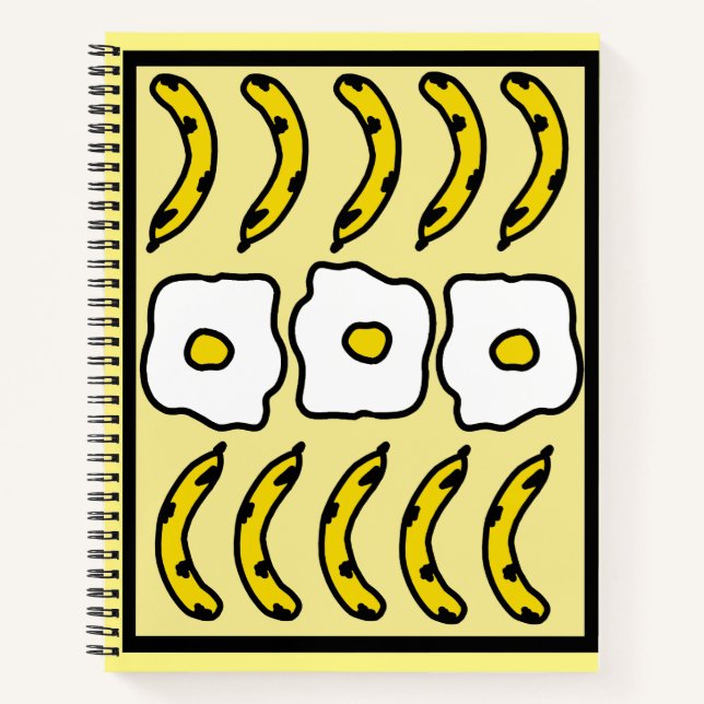 Carnet spiral personnalisé de 8,5 po x 11 po (Devant)