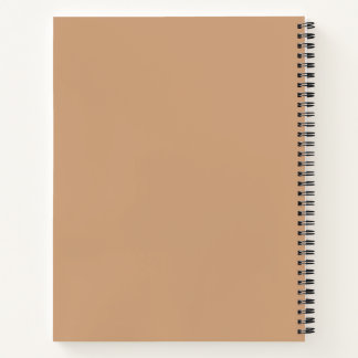 Carnet spiral personnalisé de 8,5 po x 11 po