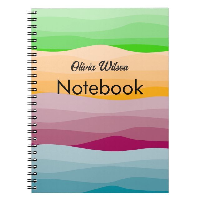 Carnet spiral personnalisé - Journal personnalisé (Devant)