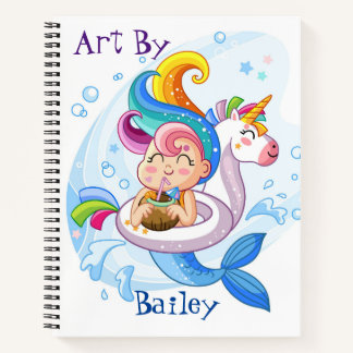 Carnet Spiral pour enfants avec croquis personnel