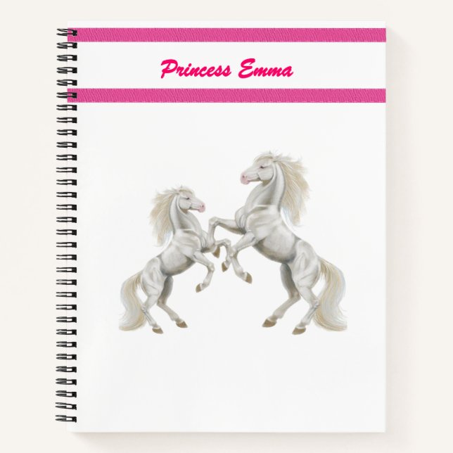 Carnet Spiral Princesse Emma (Devant)