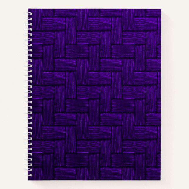 Carnet Spiral Profond Violet (Devant)
