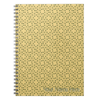 Carnet spiral rétro