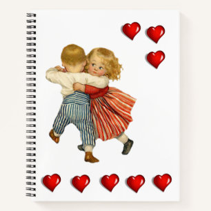 Carnet Spiral Saint Valentin