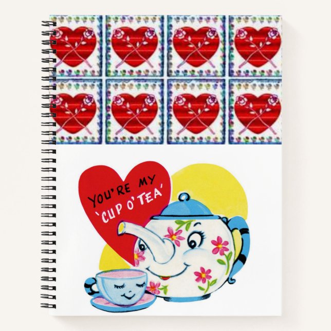 Carnet Spiral Saint Valentin (Devant)