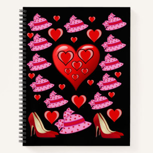 Carnet Spiral Saint Valentin