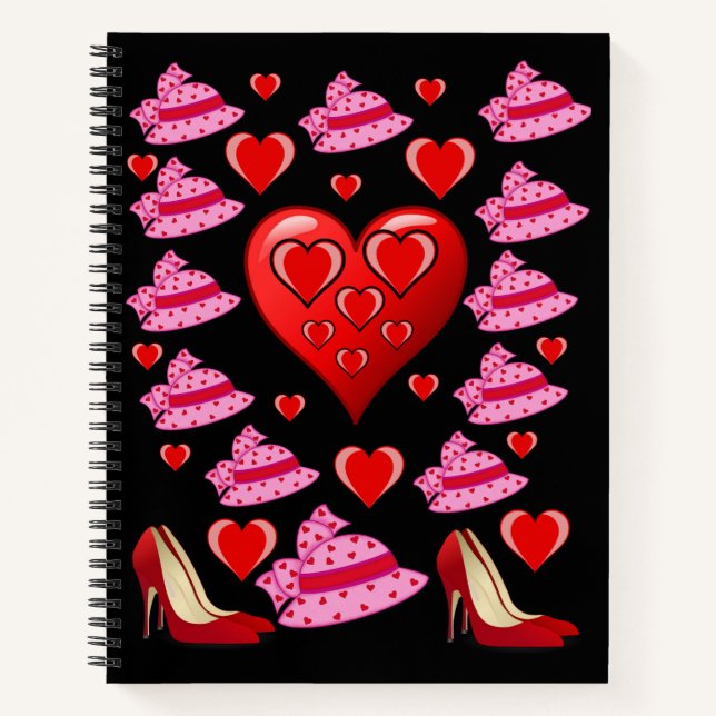 Carnet Spiral Saint Valentin (Devant)