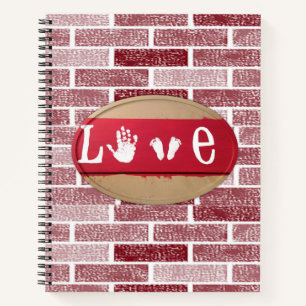Carnet Spiral Saint Valentin