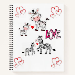 Carnet Spiral Saint Valentin