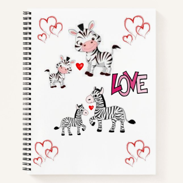Carnet Spiral Saint Valentin (Devant)